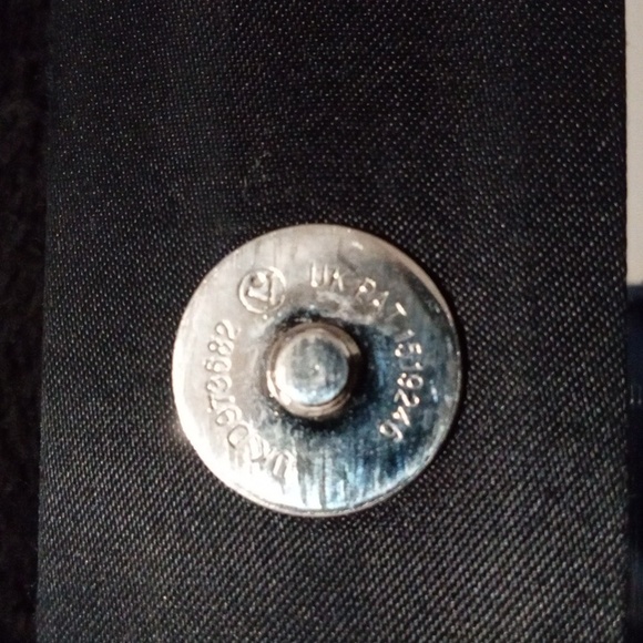 Black Satin La Regale Clutch/Crossbody/Shoulder purse - Picture 6 of 10